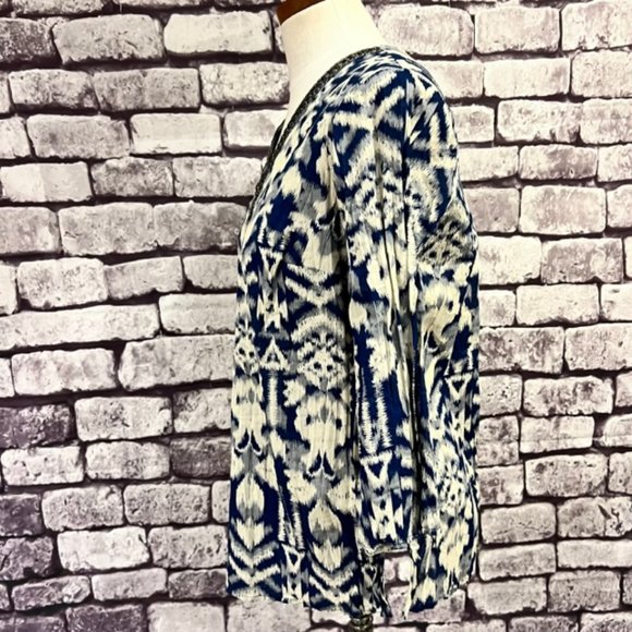 Dressbarn 3/4 Sleeve Blouse Size Small - Picture 3 of 8